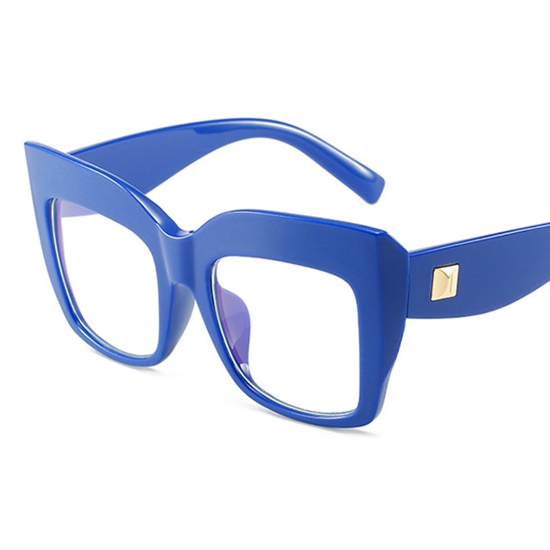 Glasses Frame Women Oversized Square Vintage Frame Clear Eyeglasses Frames For Women Luxury Brand Computer Eyewear - Image 2