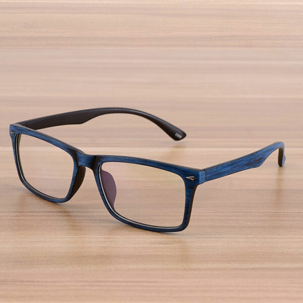 Reven Glasses Men and Women Unisex Wooden Pattern Fashion Retro Optical Spectacle Eyeglasses Glasses Frame Vintage Eyewear - Image 6