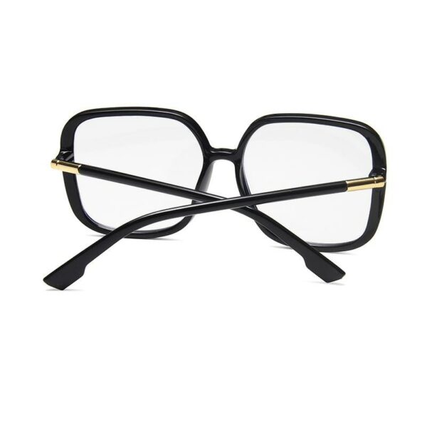 Vintage Oversized Square Glasses Frame Women New Retro Big Eyeglasses Female Clear Lens Optical Spectacles Transparent - Image 5