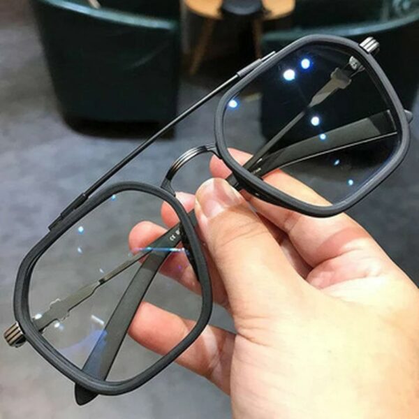 Blue Light Blocking Fashion High-end Optical Clear Glasses