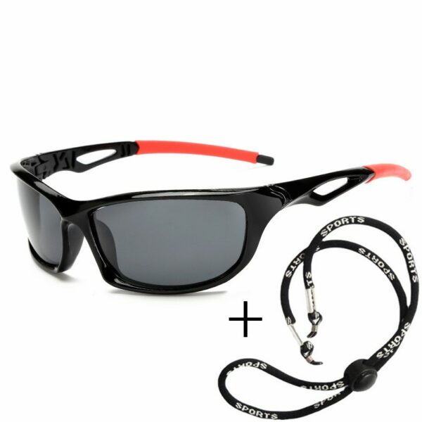 Polarized Sunglasses Men Square Sports Sun Glasses - Image 2