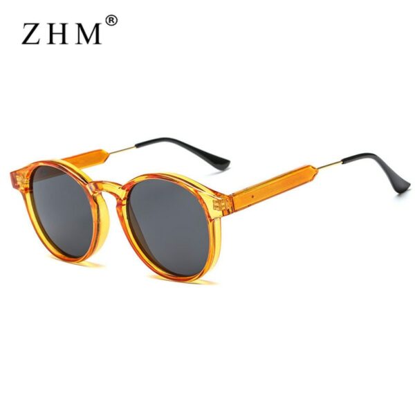 Retro Round Sunglasses Women Men - Image 4