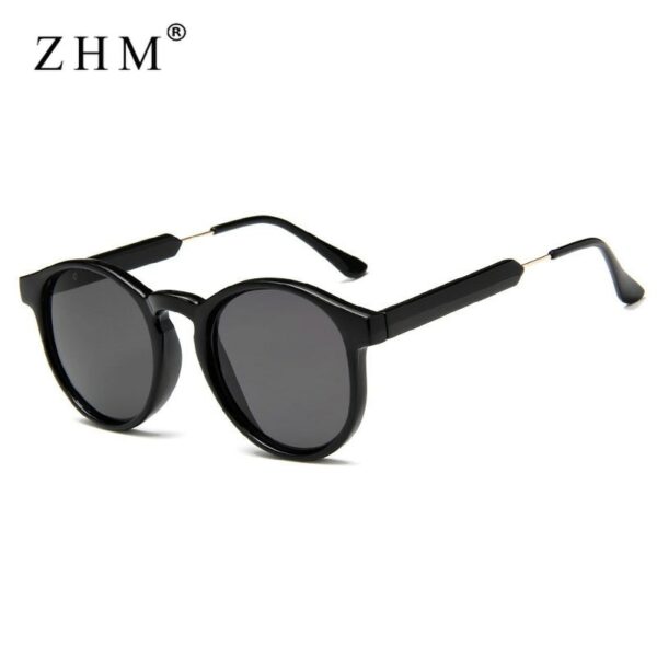 Retro Round Sunglasses Women Men - Image 5