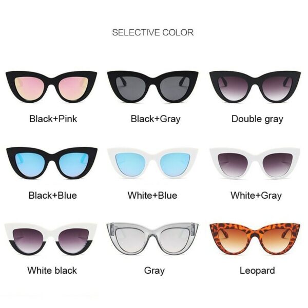 Cat Eye Fashion Sunglasses Women Vintage Luxury - Image 5