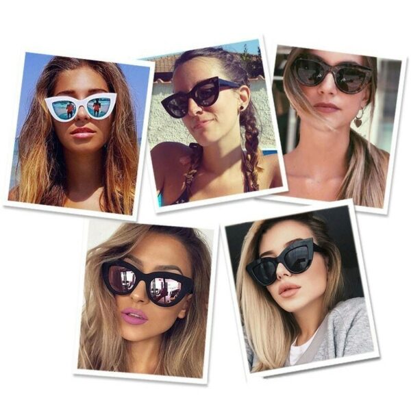 Cat Eye Fashion Sunglasses Women Vintage Luxury - Image 6