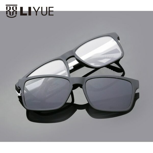 Eyeglasses Brand Polarized Magnet Clip glasses frame men - Image 3