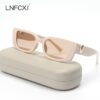 Retro Small Frame Cat Eye Sunglasses for Women