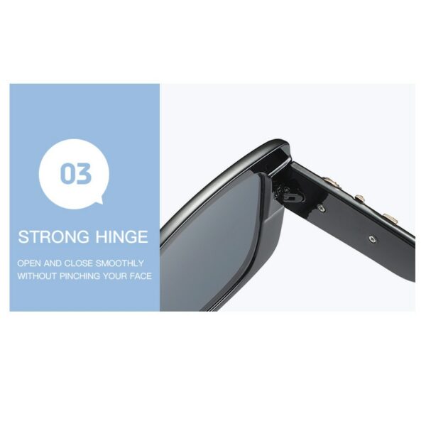 VS Sunglasses For Women Men Fashion Retro Vintage Square Sun Glasses Luxury  Male Female Eyeglasses - Image 6