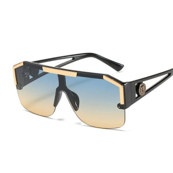 Luxury Oversized Men Sun Glasses For Women Fashion - Image 3