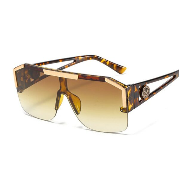 Luxury Oversized Men Sun Glasses For Women Fashion - Image 4