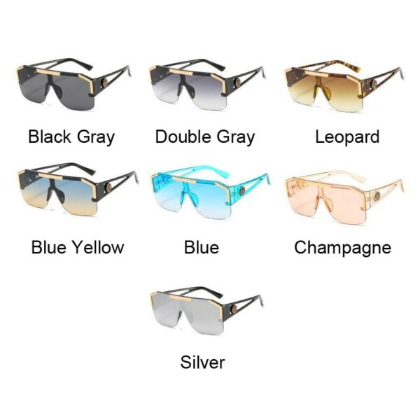 Luxury Oversized Men Sun Glasses For Women Fashion - Image 6