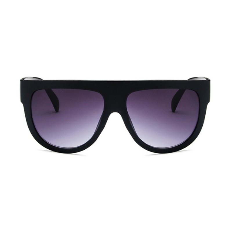 Oversized Frame Black Shades Square Sunglasses Woman - Image 3