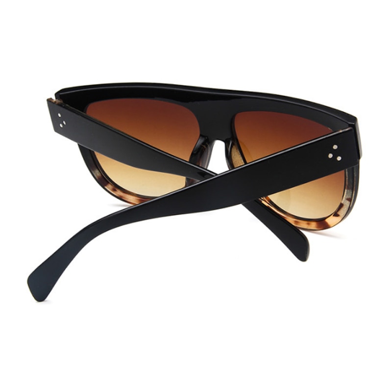 Oversized Frame Black Shades Square Sunglasses Woman - Image 6