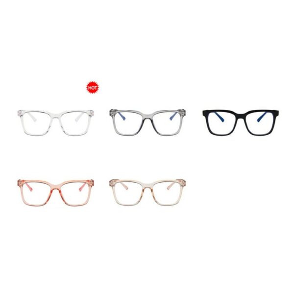 RBRARE Square Transparent Glasses Frame 2021 New Women Eyeglasses Frames Big Frame Anti-blue Light Flat Glasses Frame Espejuelos - Image 6