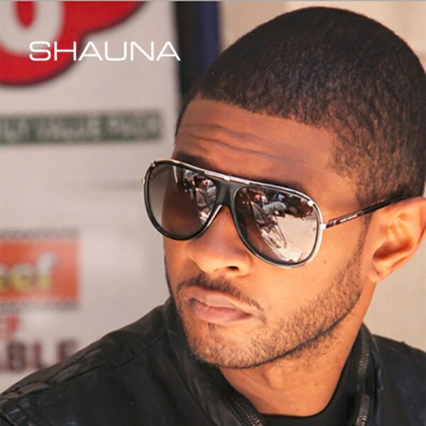 Retro Men Square Sunglasses Brand Designer Fashion