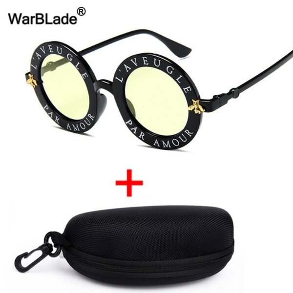 WarBlade Retro Round Sunglasses - Image 3