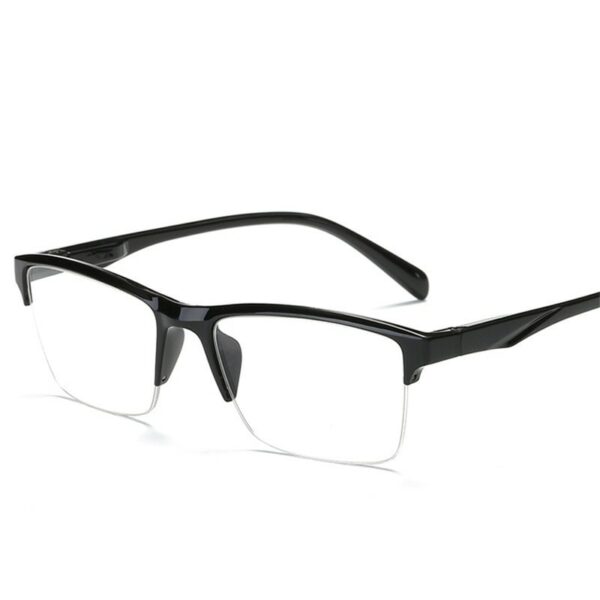 Half Frame Male Female Glasses - Image 3