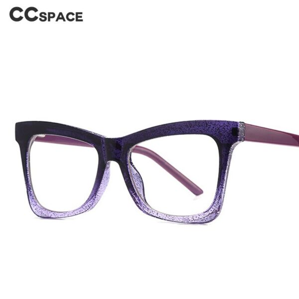 Plastic Titanium Cat Eye Anti Blue Light Optical Glasses Frames Fashion Computer Eyeglasses - Image 5