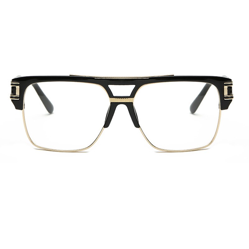 Fashion Women Glasses Frame Vintage Men Oversize Clear Lens Glasses Men Eyeglasses Frames - Image 4