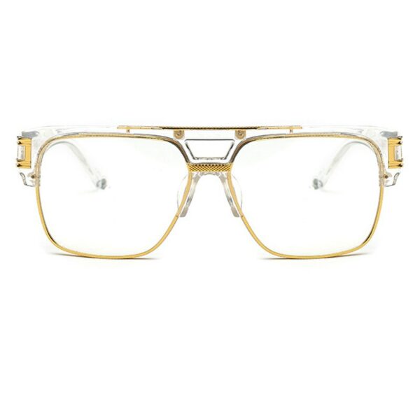 Fashion Women Glasses Frame Vintage Men Oversize Clear Lens Glasses Men Eyeglasses Frames - Image 2