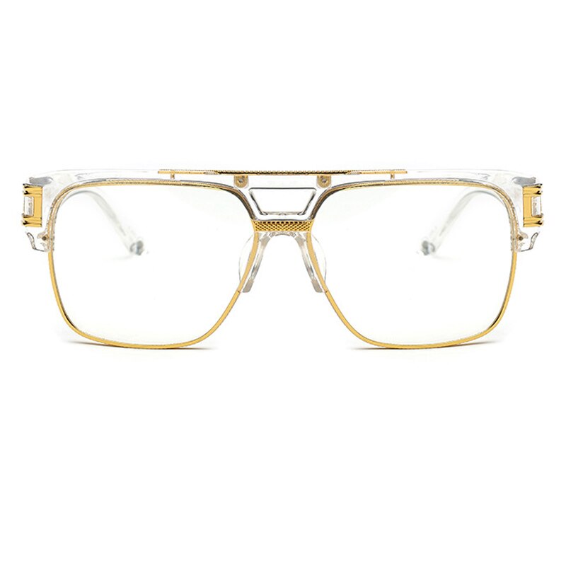 Fashion Women Glasses Frame Vintage Men Oversize Clear Lens Glasses Men Eyeglasses Frames - Image 2