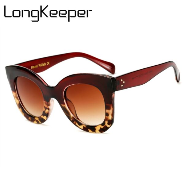 Cat Eye Vintage Sunglasses Women 2020 Fashion Leopard Sun Glasses - Image 4